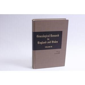 Genealogical Research in England and Wales, Volume 2, Smith and Gardner, FIRST